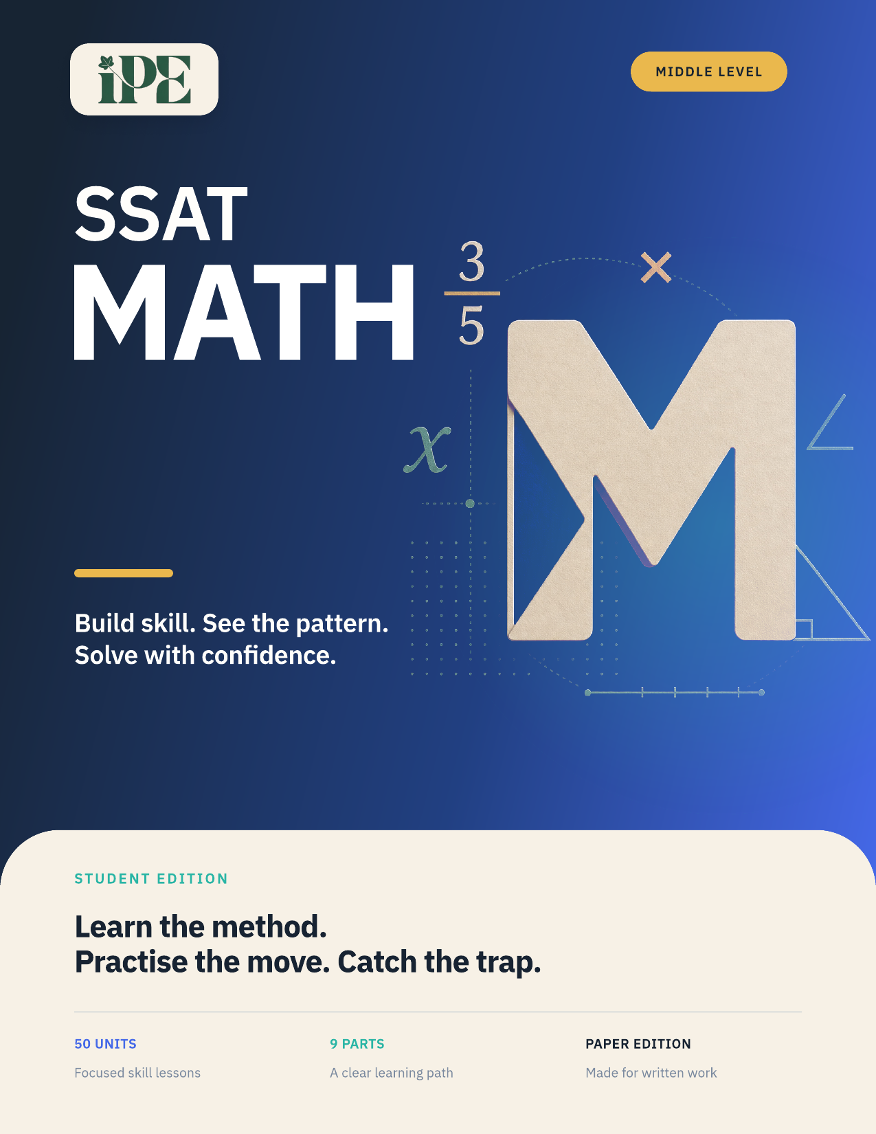 IPE SSAT Math, Upper Level